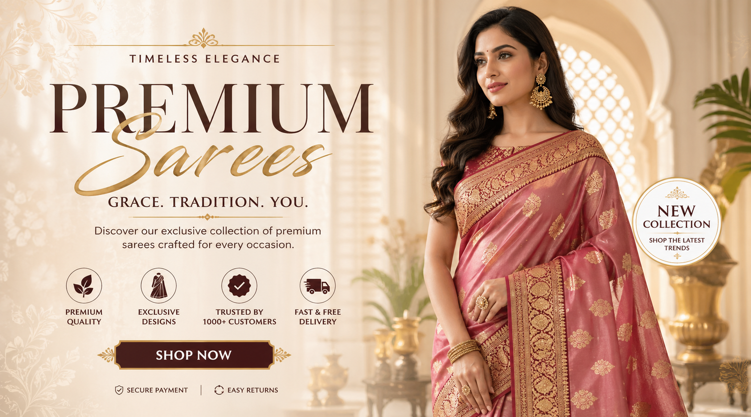Premium Saree Collection ⭐